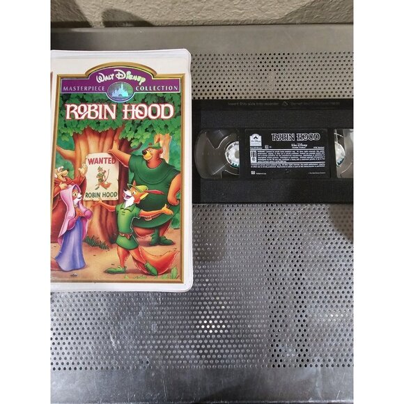Media | Robin Hood Walt Disney Masterpiece Collectionvhs | Poshmark